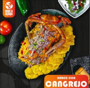 Arroz con cangrejo